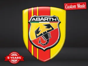 Fiat Abarth Logosticker Racing Max Design Premium Business